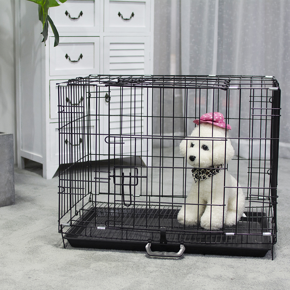 Manufacturer Wholesale Stainless Steel Metal Large Small Foldable Carriers Cheap Pet Dog Cage