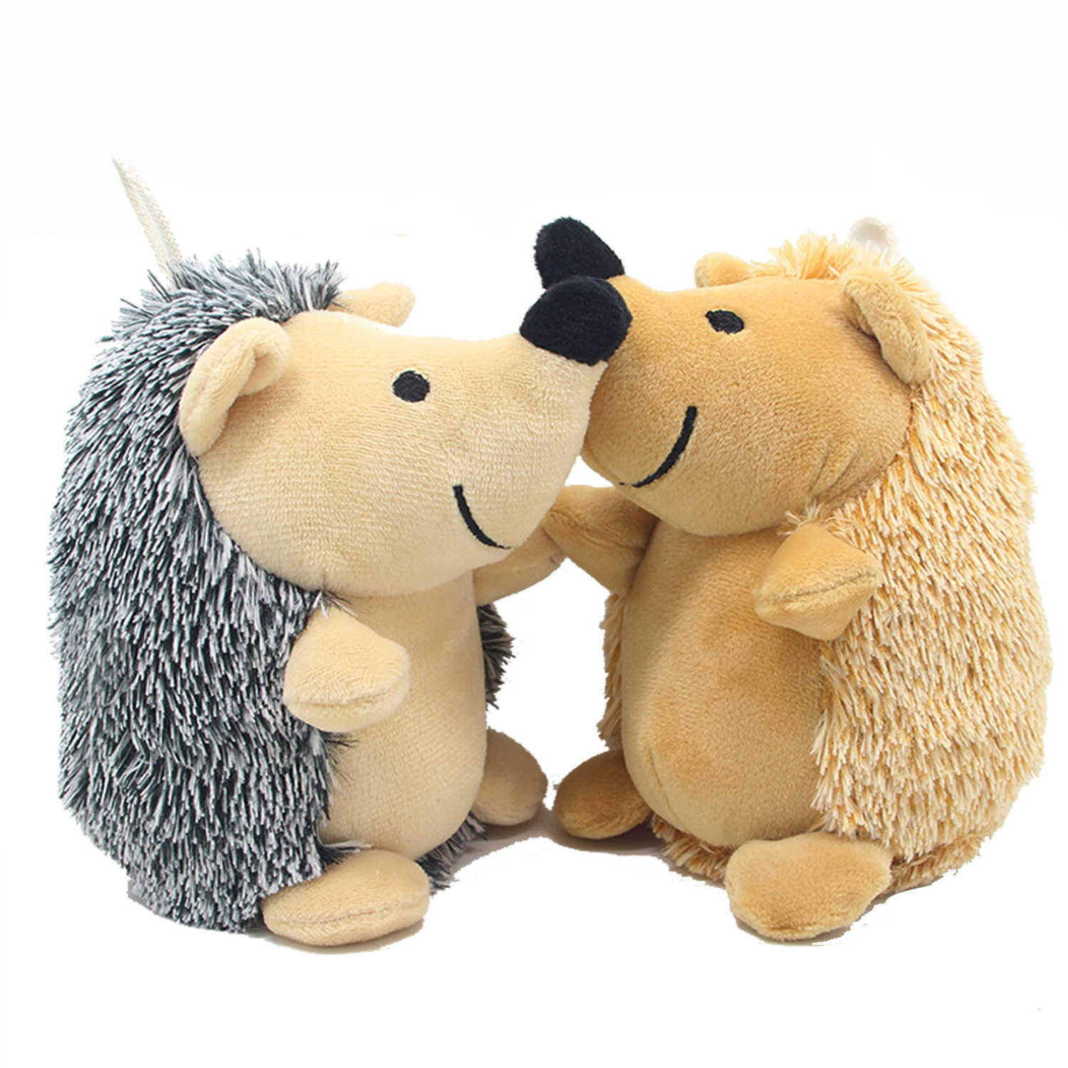 Manufacturer Wholesale Cute Squeaky Dog Hedgehog Plush Toys
