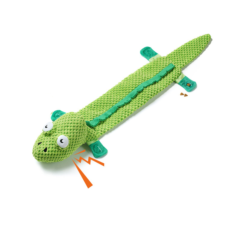 Manufacturer Wholesale Cute Design Bite Resistant Chew Dog Plush Feeder Toy