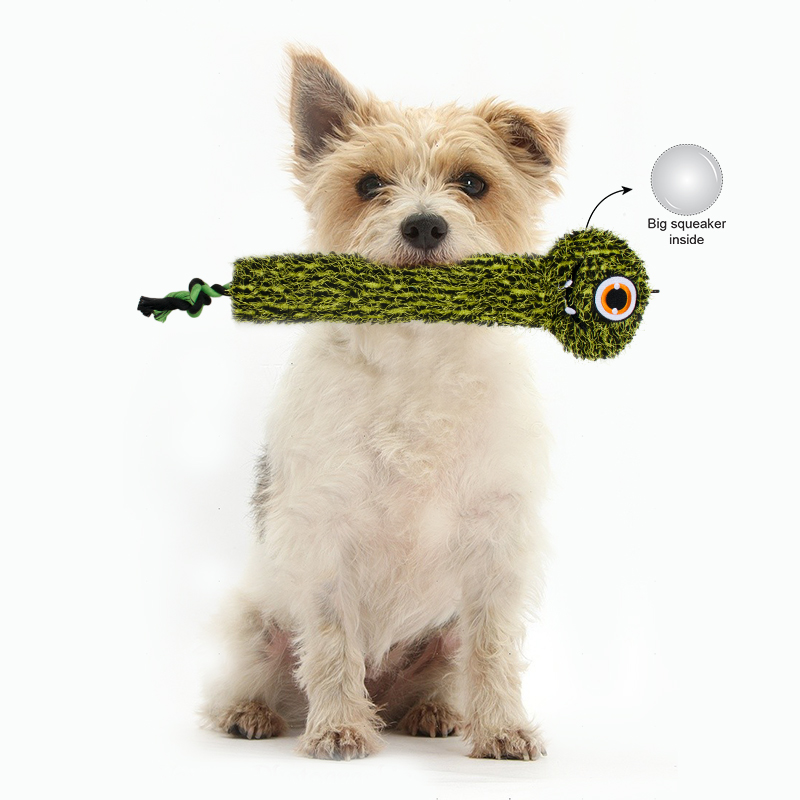 Manufacturer Wholesale Cute Design Green Blue Purple Dog Plush Rope Toys