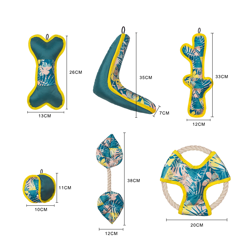 Manufacturer Wholesale Chew Dog Rope Toys Set Jungle Series