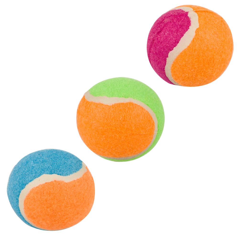 Wholesale Soft Rubber Tennis Ball For Dog Red Yellow