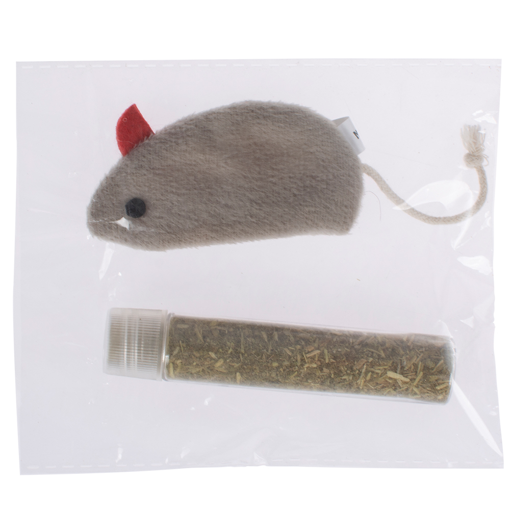 Manufacturer Wholesale Blue Grey Cat Catnip Plush Mouse Tortoise Toy