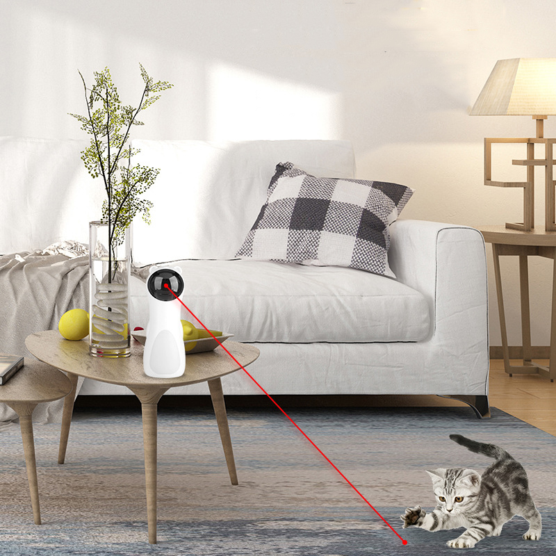 Manufacturer Wholesale New Electric Interactive Usb Charge Laser Light Cat Toy Battery