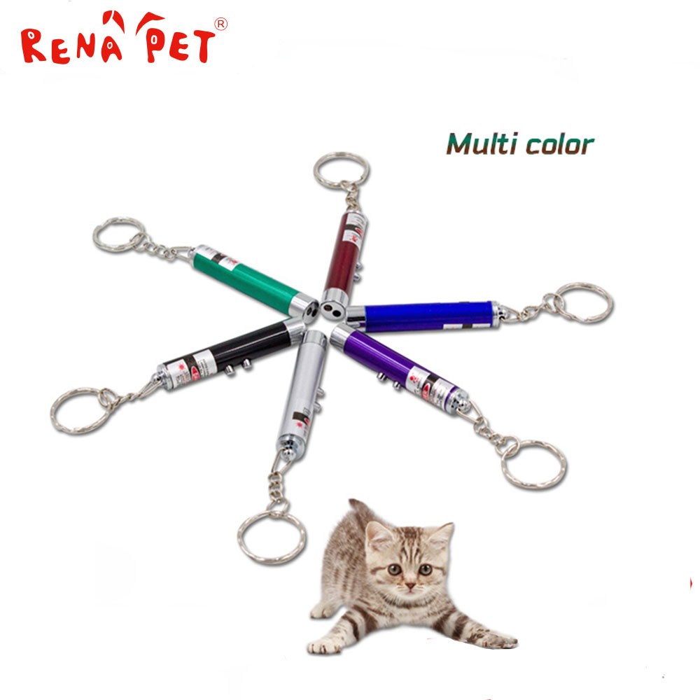 Led Light Torch Laser Pointer Cat Teaser Exerciser Cat Toy