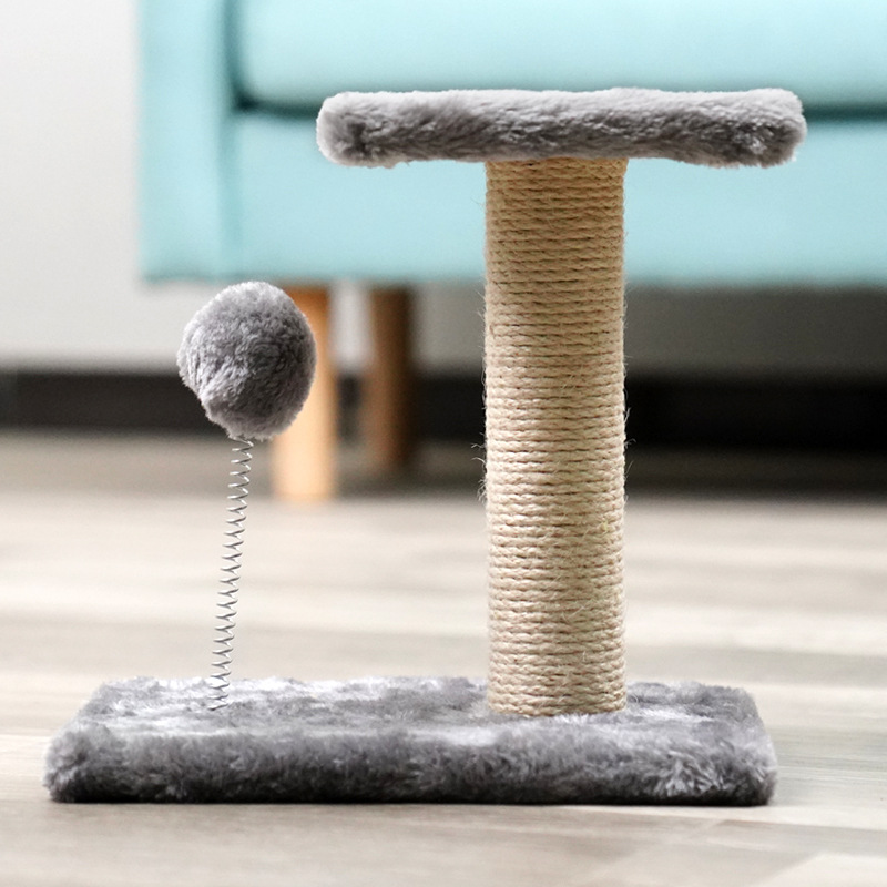 Manufacturer Wholesale Grey Green White Sisal Small Cat Tree Post