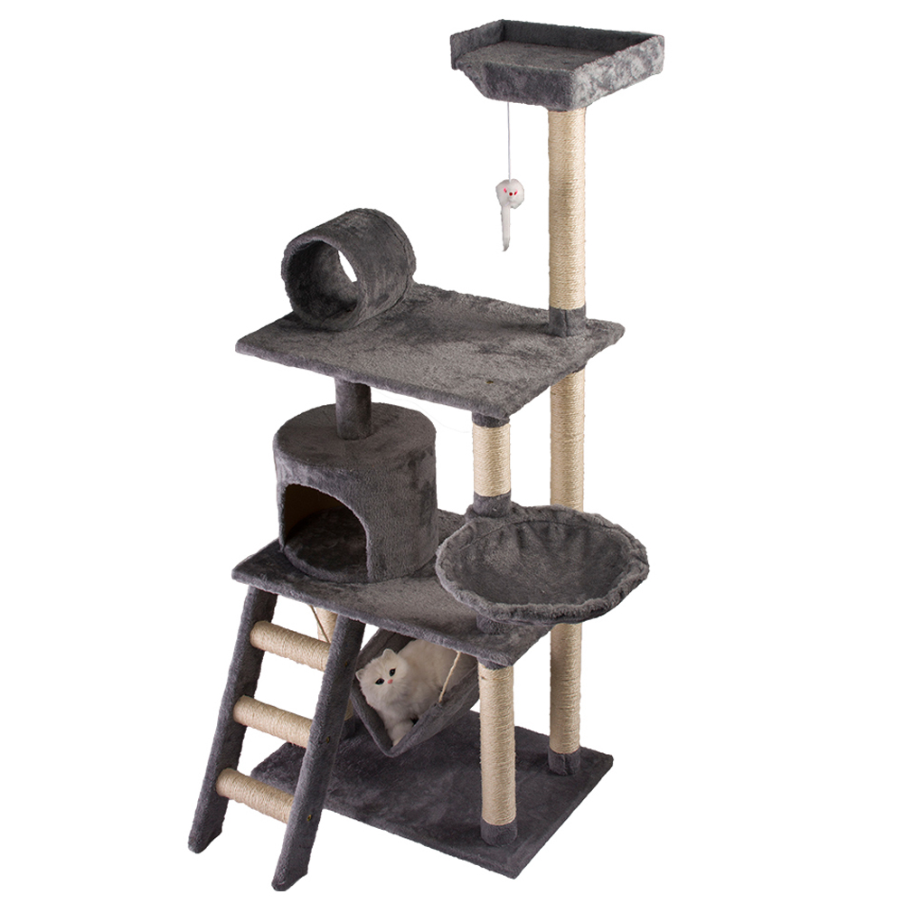 Wholesale Big Wooden Scratcher Tower Cat Tree House