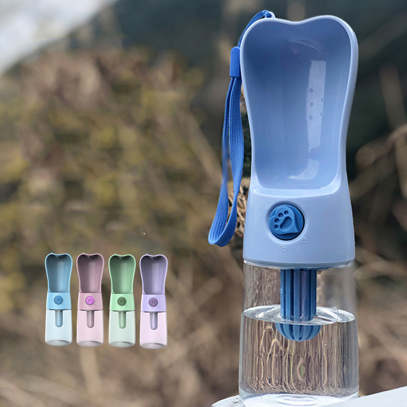 Manufacturer Wholesale Travel Outdoor Portable Dog Water Bottle Bone Shape