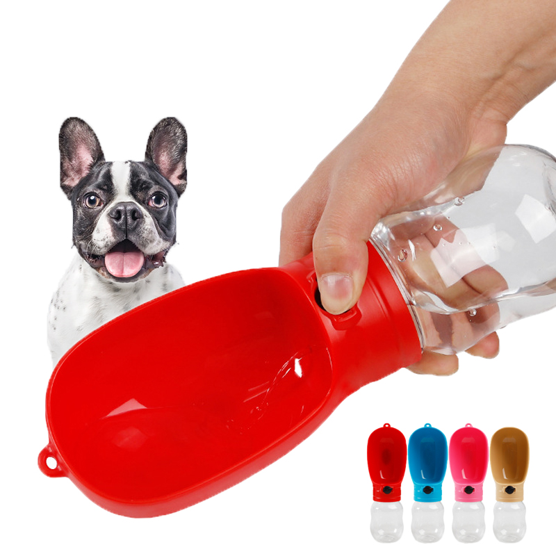 Manufacturer Wholesale Oem Custom Logo Outdoor Carrier Travel Portable Pet Dog Water Bottle