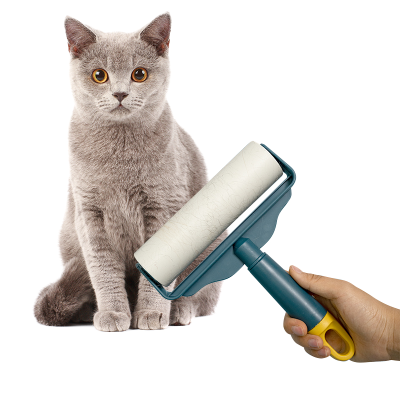 Manufacturer Wholesale Dog Cat Pet Hair Remover Roller Pink Blue Grey
