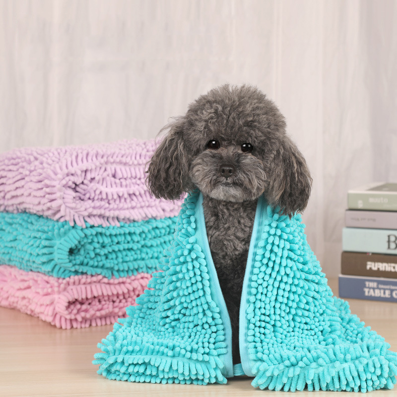 New Design Paw Pattern Pet Dog Grooming Dryer Towel