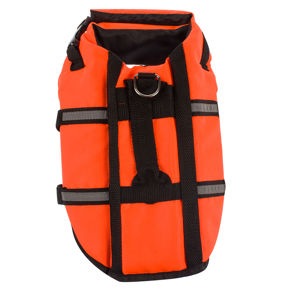 Orange Dog Vest Reflective Pet Life Jacket