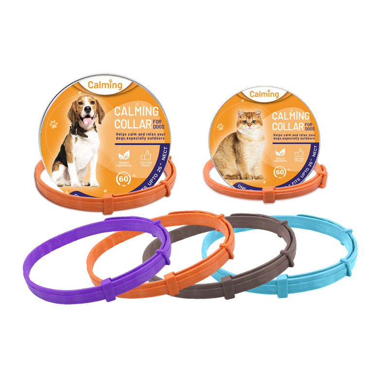 Manufacturer Wholesale Non-toxic Adjustable Anti-anxiety Cat Dog Calming Collar
