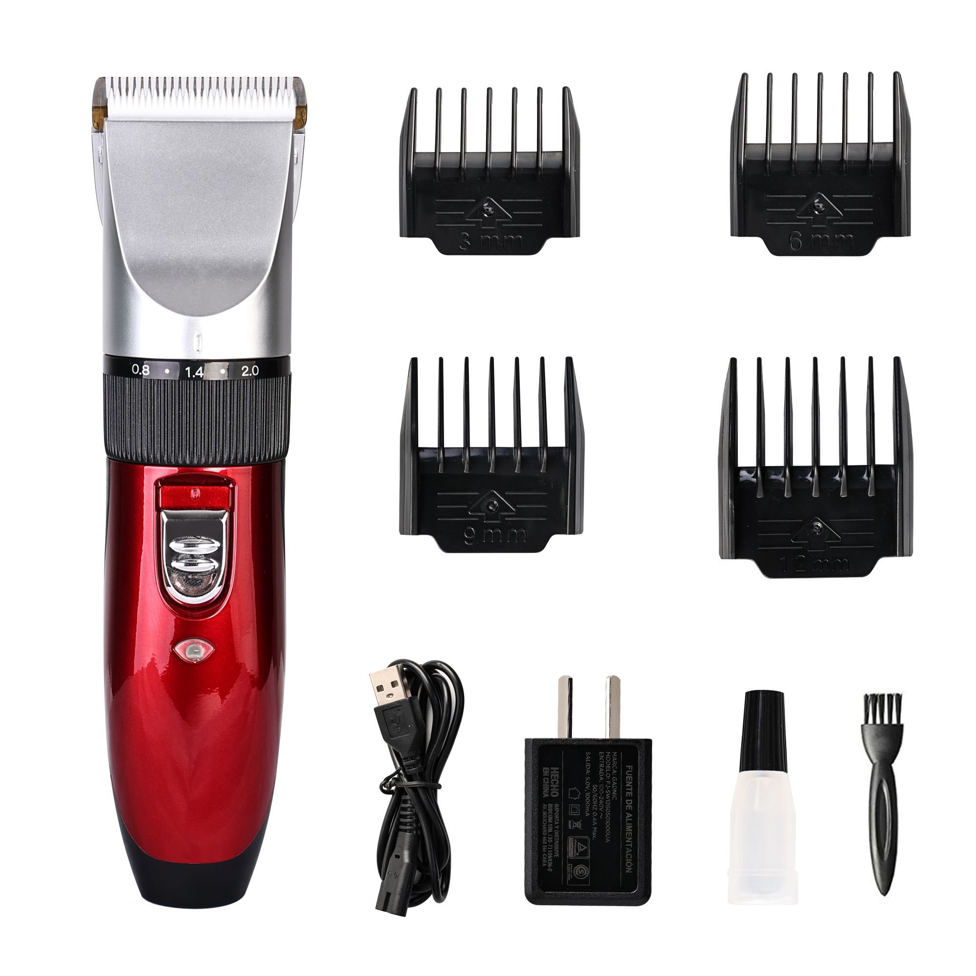 Rechargeable Usb Electric Razor Pet Hair Clipper And Dog Hair Vacuum Cleaner