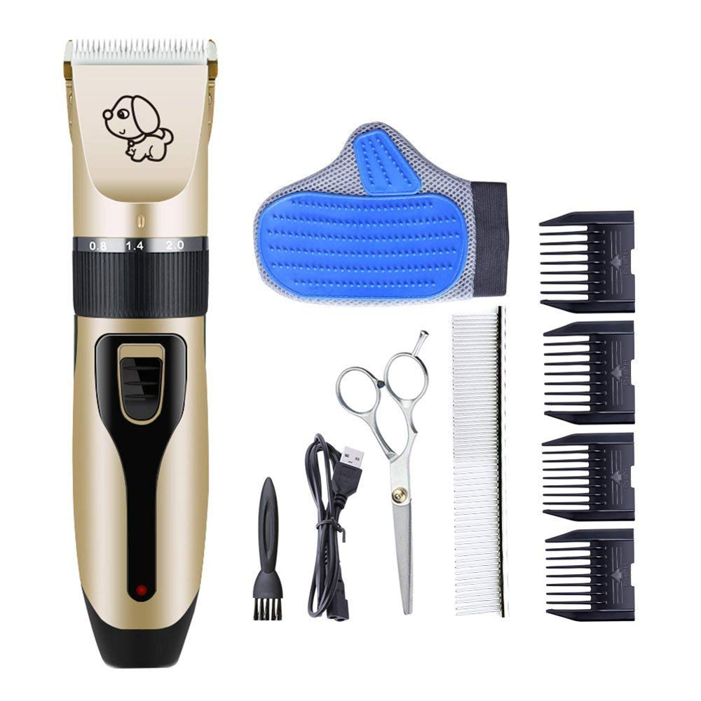 Professional Pet Groomer Dog Grooming Clippers Kit Animal Hair Cutting Machine For Pet Hair Set