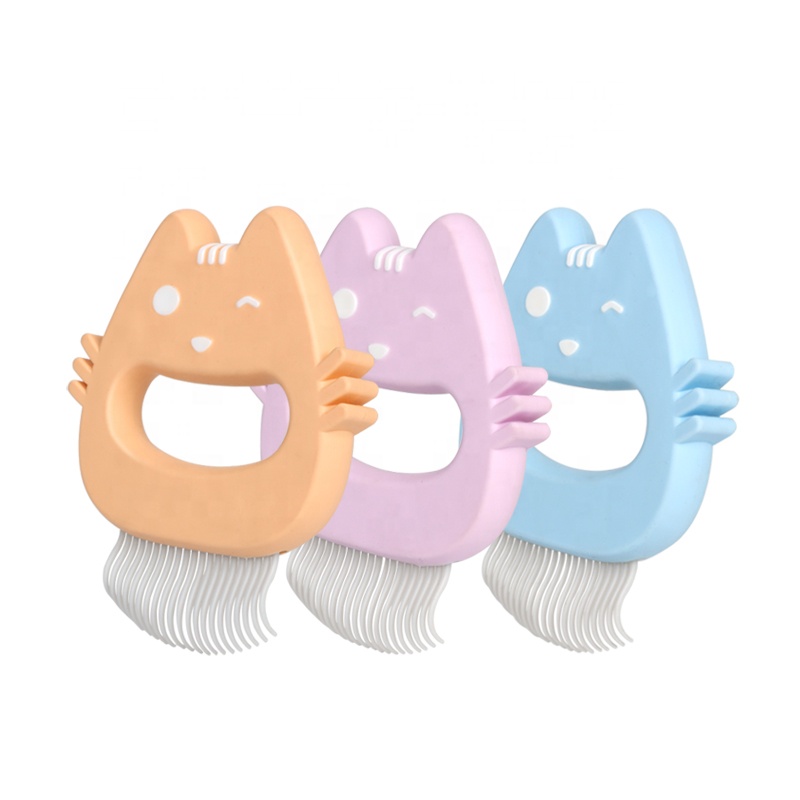 Factory Wholesale Custom Logo Pet Hair Removal Comb Cat Grooming Shell Comb