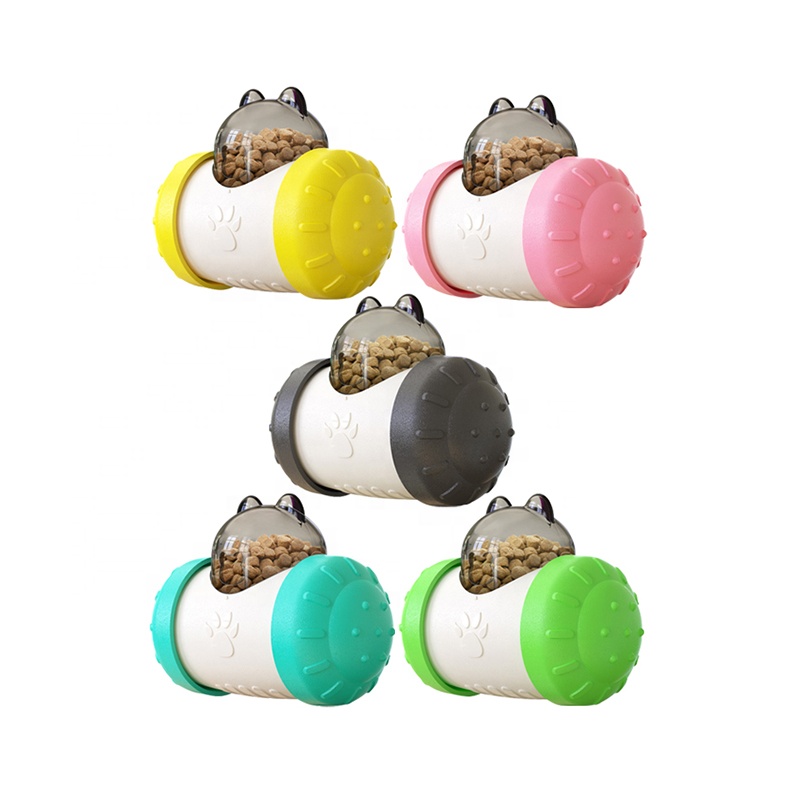 Factory Wholesale Slow Feeder Pet Tumbler Balance Car Toy Interactive Dog Food Dispenser Treat Toys