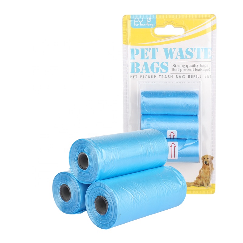 Factory Wholesale Custom Blister Card Packaging 3 In 1 Dog Pet Poop Bag