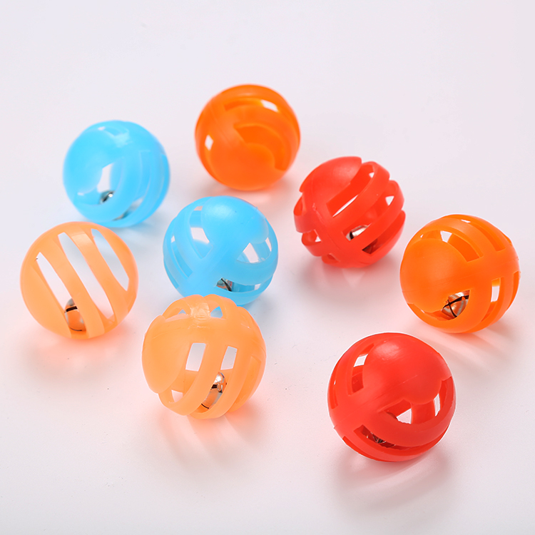 Wholesale Color Assorted Cat Ball With Bell