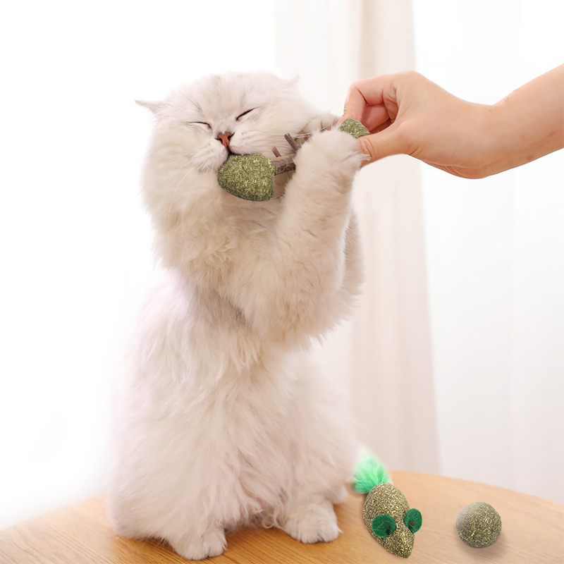 Hot Selling Catnip Fish Ball And Mouse Cat Toy