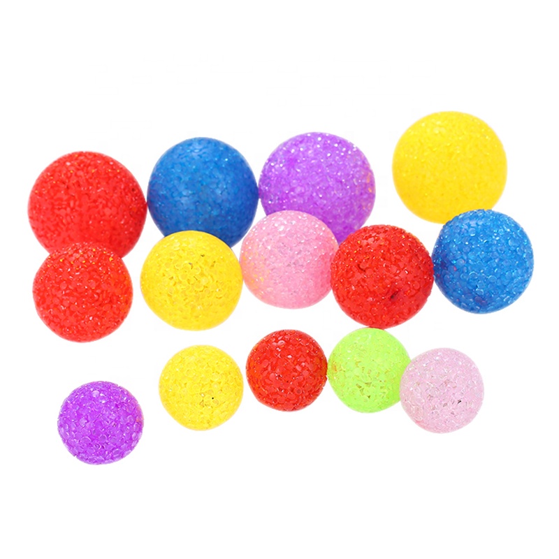 Factory Spot Wholesale Plastic Crystal Ball With Bell Cat Toy Ball