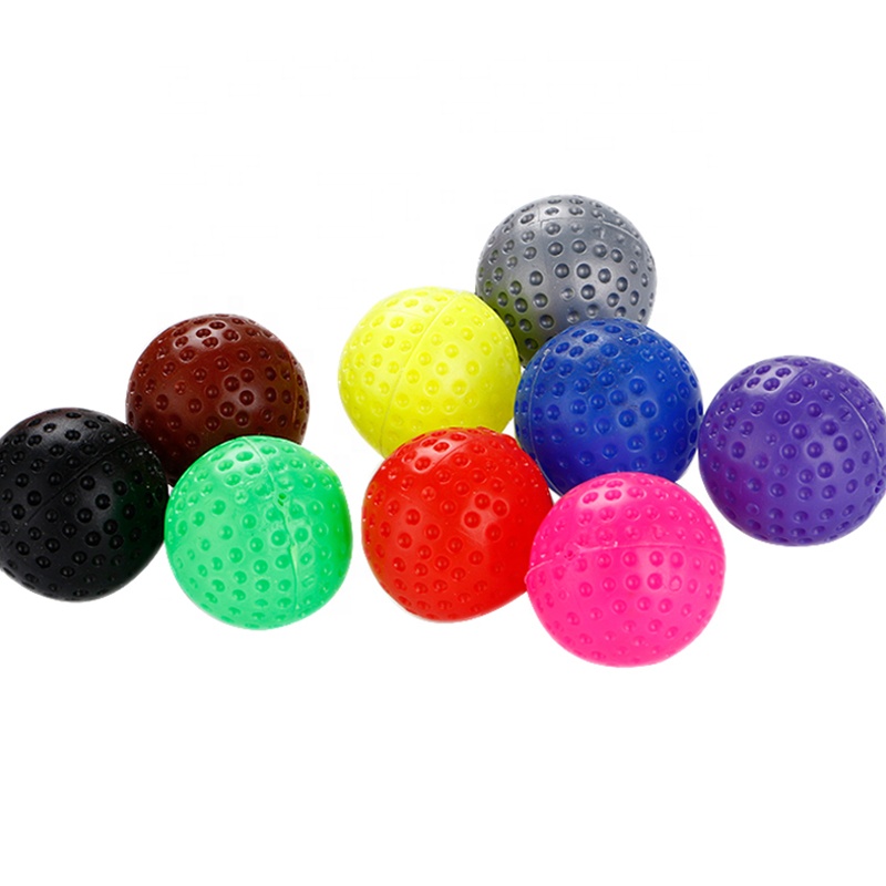 Factory Spot Wholesale Single Color Hollow Plastic Golf Cat Toys