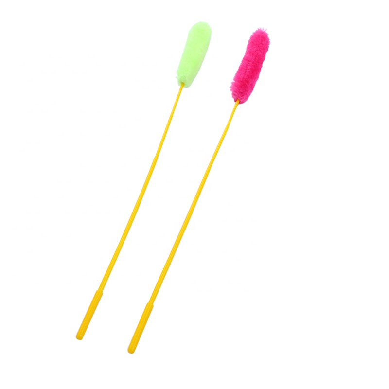 Factory Spot Wholesale Short Pole Plastic Pole Plush Cat Stick Cat Teaser