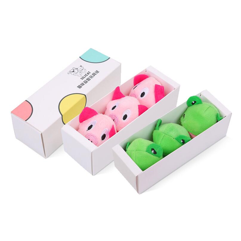 Wholesale Eco-friendly Interactive Plush Cat Toy Set With Gift Box Package