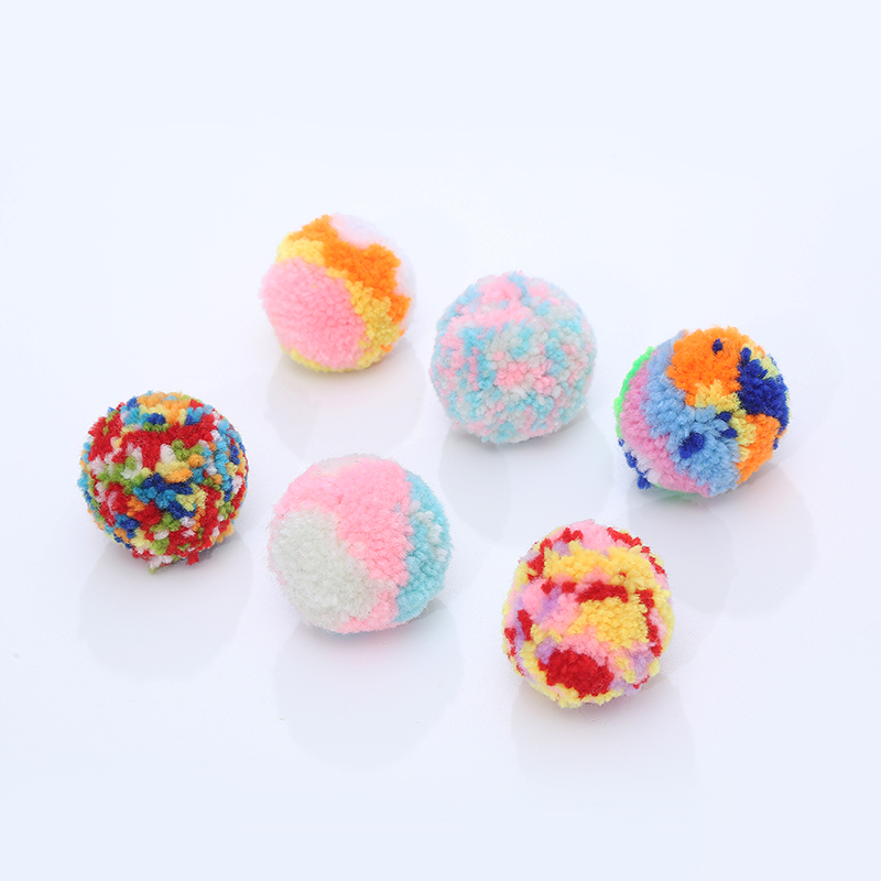 Wholesale In Stock Colorful Cat Ball Cat Products