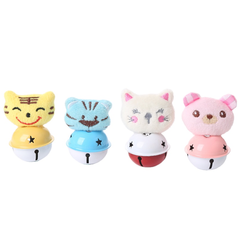 Cat Toy Cute Animal Shaped Big Bell Sound Interactive Pet Supplies