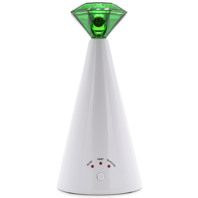 Electric Laser Cat Teaser Automatic Cat Teaser Rotary Timing Electric Infrared Pet Products