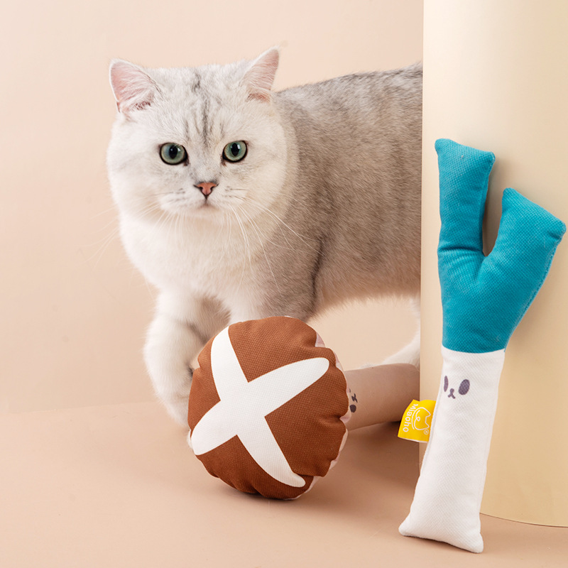 Factory Direct Sales Of New Mushroom Shape Catnip Cat Toys Pet Supplies
