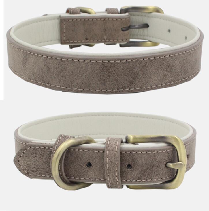 Wholesale Hot Selling Retro Classic Super Fiber Luxury Dog Collar