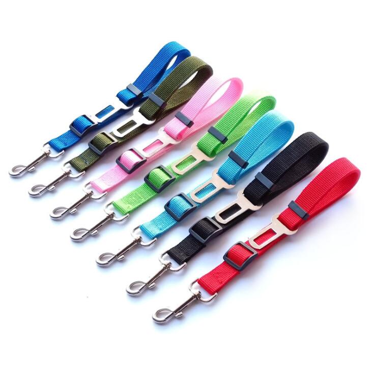 Stocked Cheap Eco-friendly Multicolor Tough Durable Dog Car Seat Safety Belt