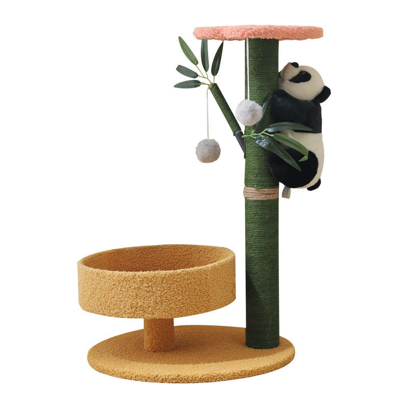 Cat Climbing Frame Sisal Material Cat Tree Cat Scratching Board Grinding Claws