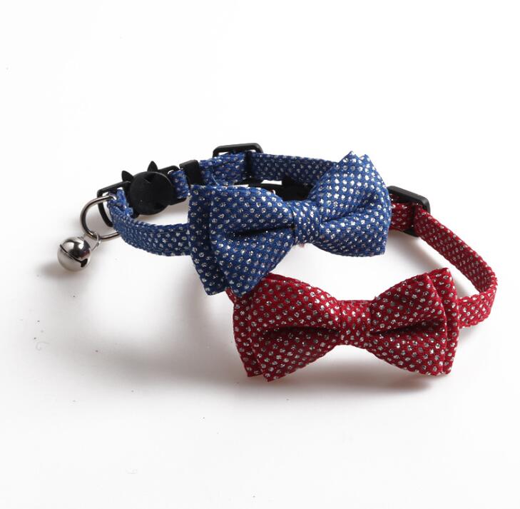 Hot Sellers Luxury Cat Collar Pets Cute Cat Cat Bow Tie Collar