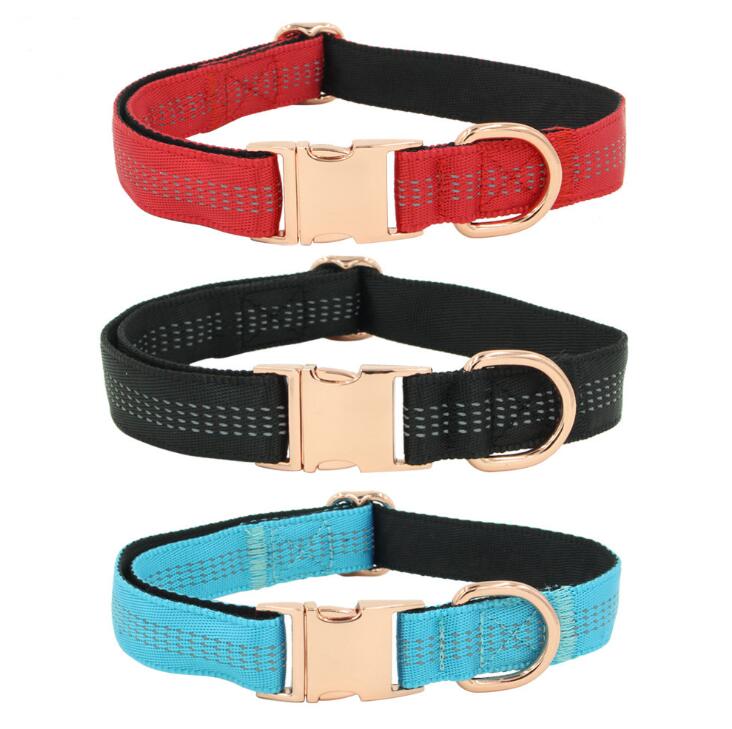 2020 New Wholesale Fancy Eco Friendly Reflective Dog Collar