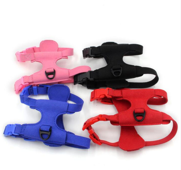 Latest High Quality Comfortable Suede Luxury Adjustable Dog Harness