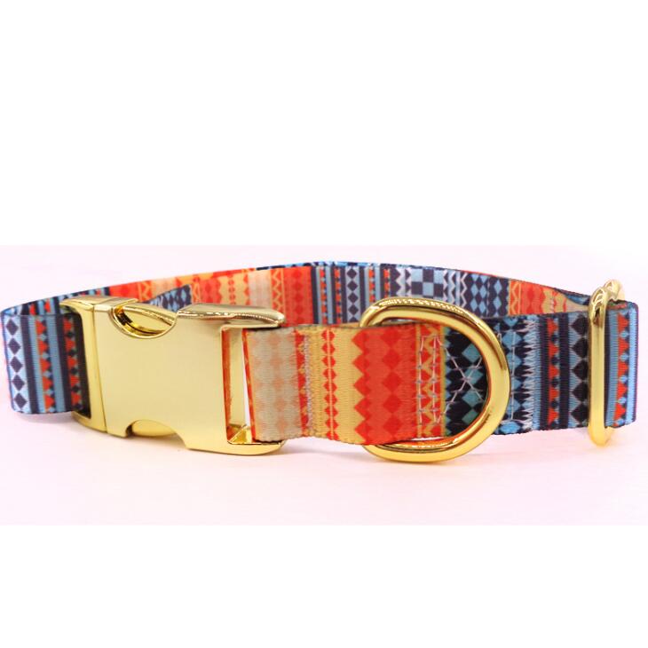 New Design Eco Friendly New Wholesale Colorful Printing Dog Collar