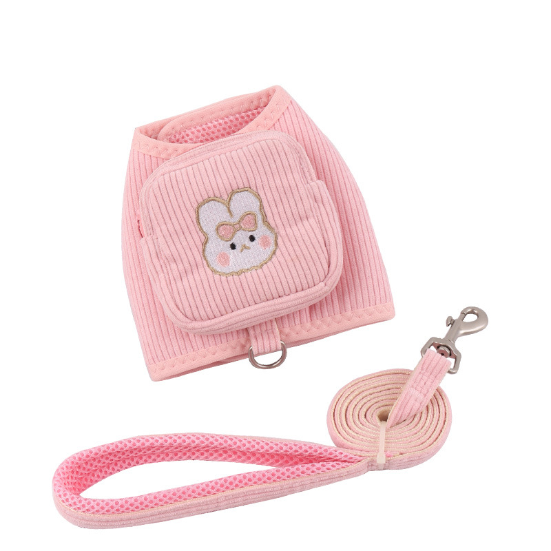 Cat Leash Vest Type Dog Leash Small Dog Chest Strap