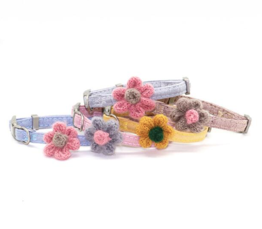 Eco-friendly Innovative Designers Flower Dog Collar