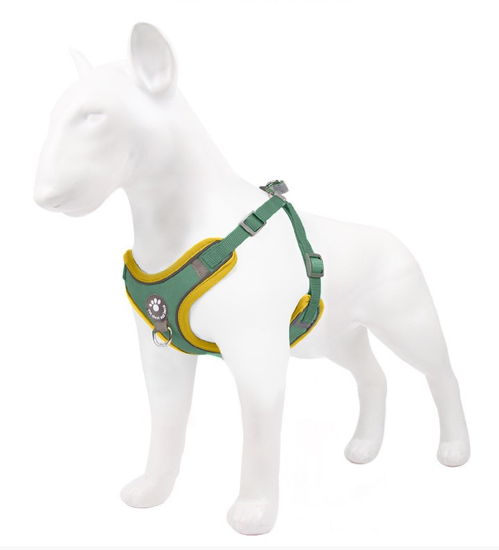 Pet Supplies Hot Dog Leash Small Dog Vest Pet Reflective Chest Back