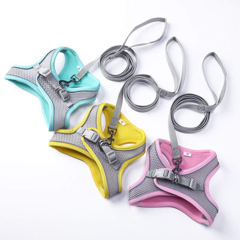 Pet Chest Strap Vest Type Dog Leash Reflective Harness Cat Chest Back Pet Manufacturers Spot