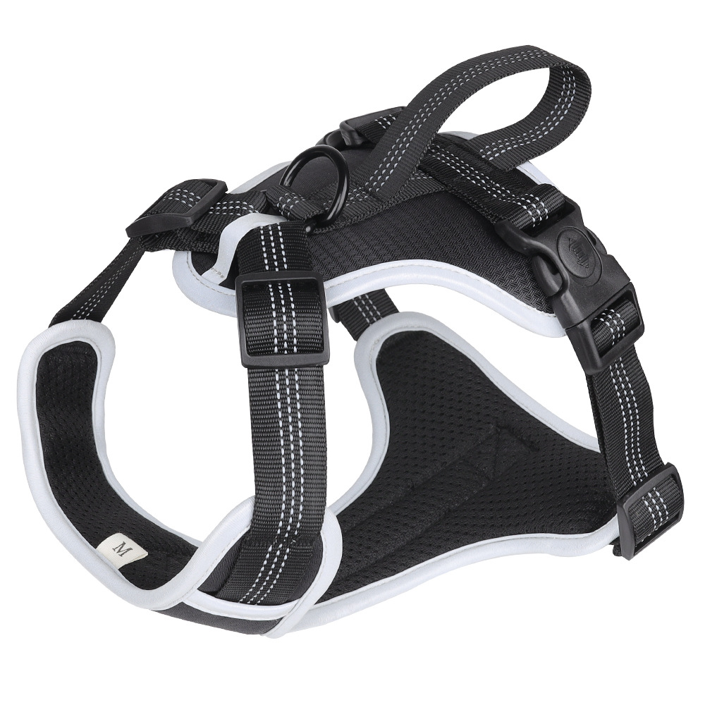 New Oxford Cloth Dog Harness Explosion-proof Punching Large Dog Harness