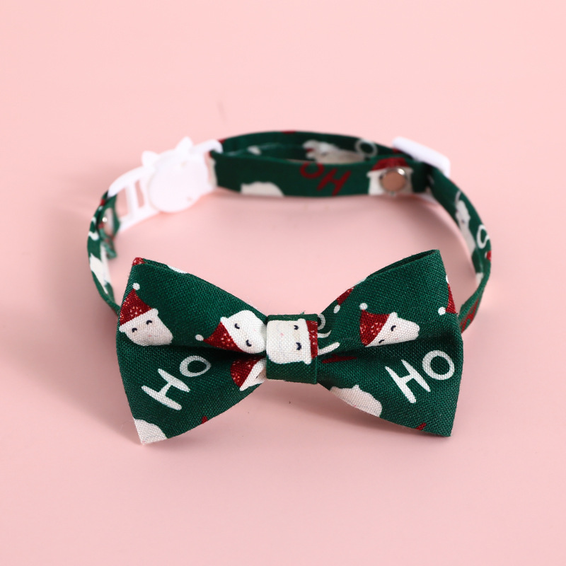 Lovely Design Christmas Decorations Cat Bow Adjustable Party Birthday Photo Accessories