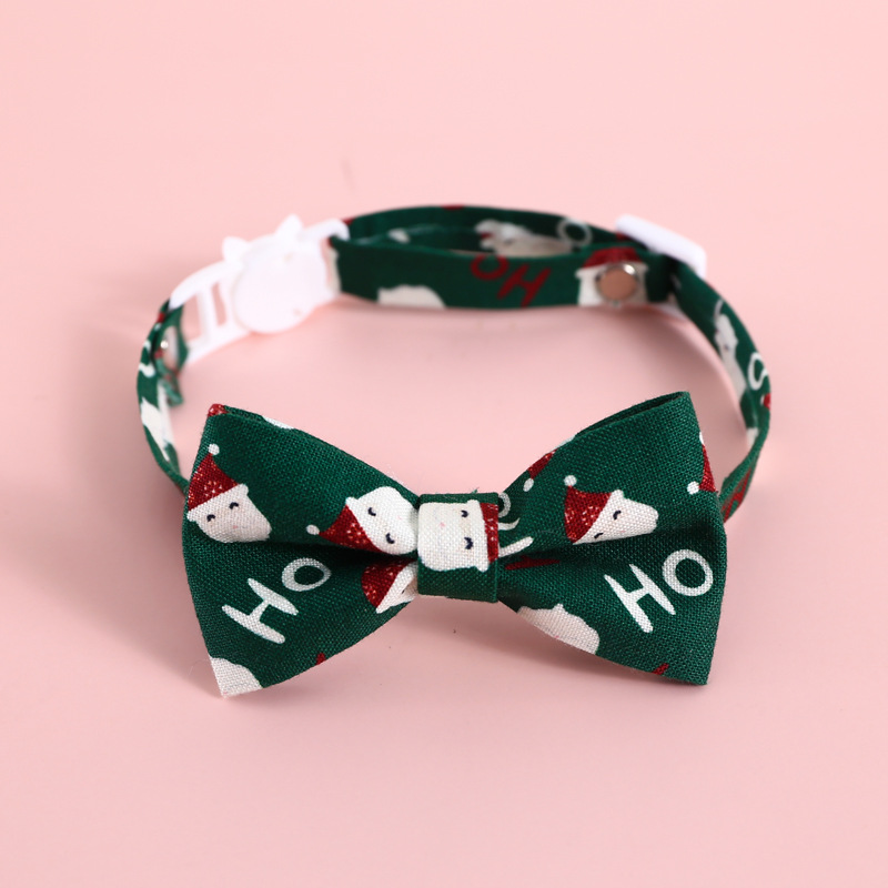 Lovely Design Christmas Decorations Cat Bow Adjustable Party Birthday Photo Accessories