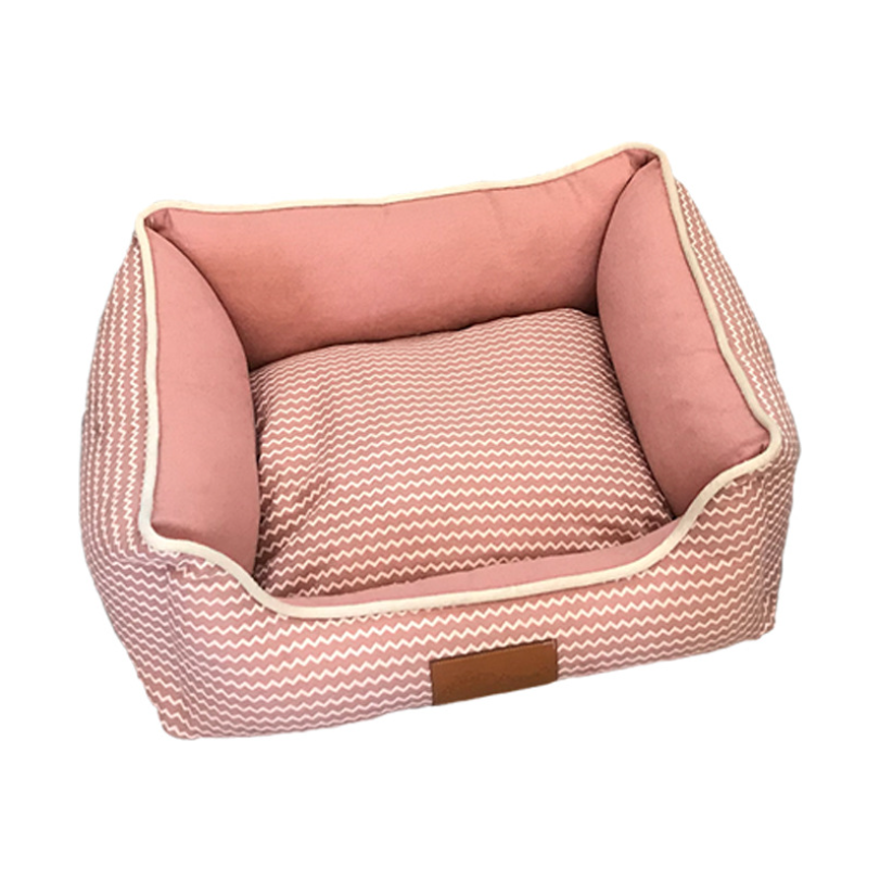 Square Dog Kennel Amazon&#39;s New Product Can Take Apart And Wash Cat Kennel Pet Kennel Cushion Summer Breathable Cotton And Linen