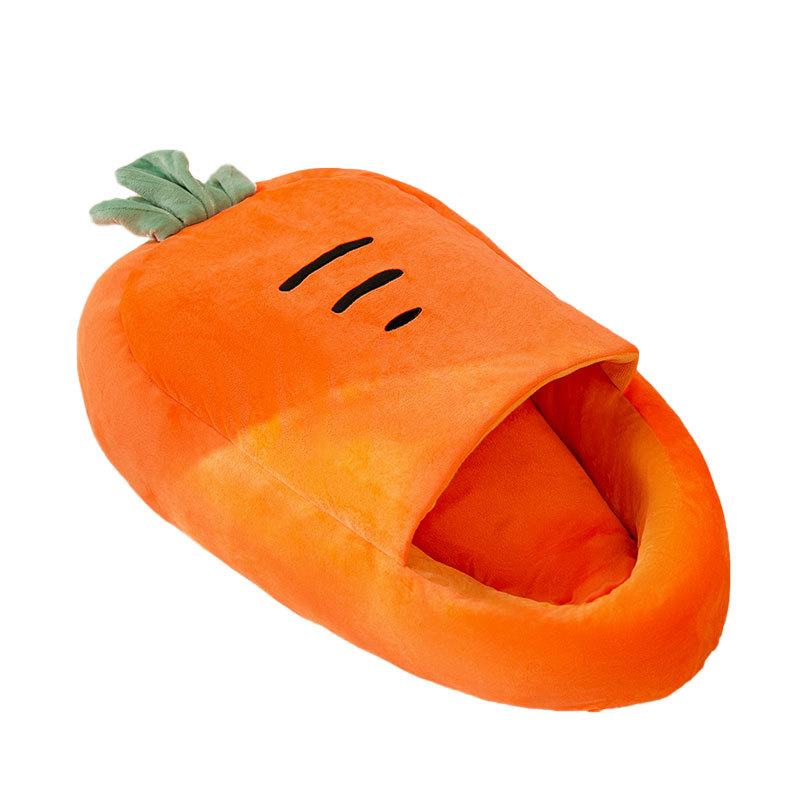 The New Carrot-shaped Cat Litter Four-season Universal Warm Litter Semi-enclosed Pet Supplies