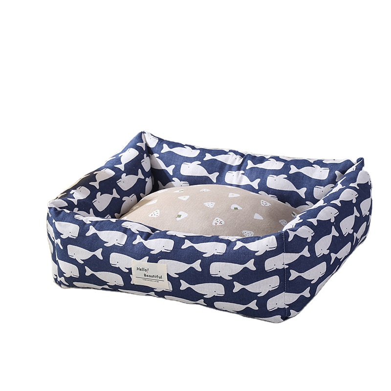Factory Direct Sales Warm Washable Rectangle Luxury Pet Dog Beds