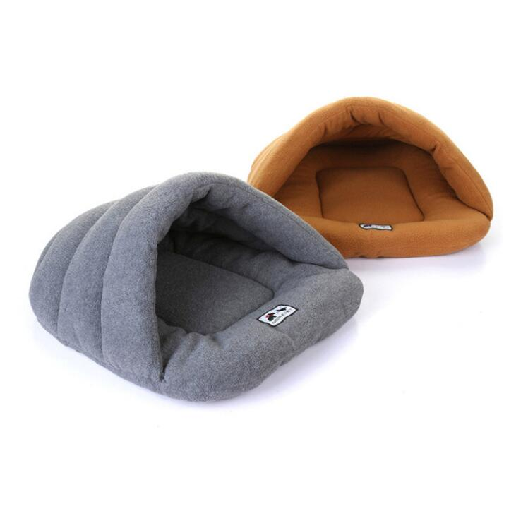 Eco Friendly Hot Selling Wholesale Multicolor Warm Washable Polar Fleece Slipper Pet Cat Bed